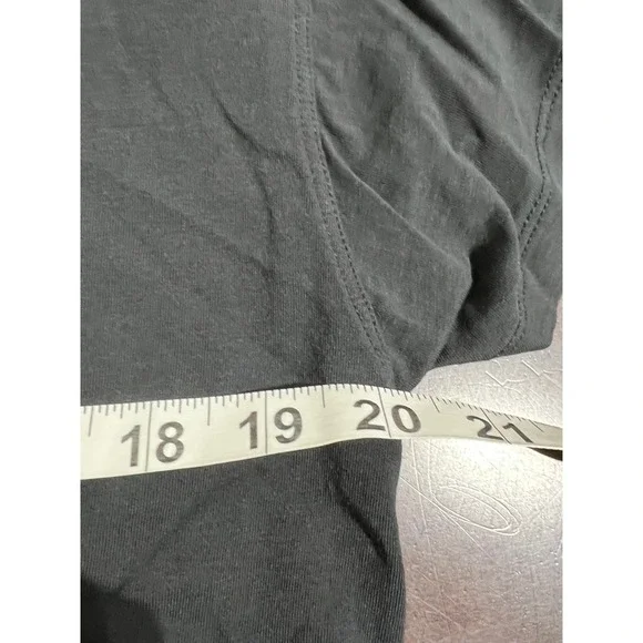 Lululemon Cate Crop Tee Black Est Size 4 Super Soft Pima Cotton - Picture 5 of 9